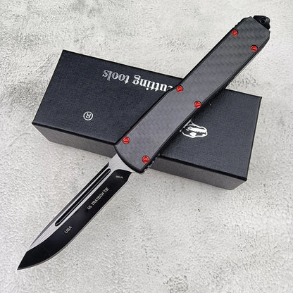 Carbon D2 OTF Knife