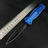 Blue Aluminum OTF Knife