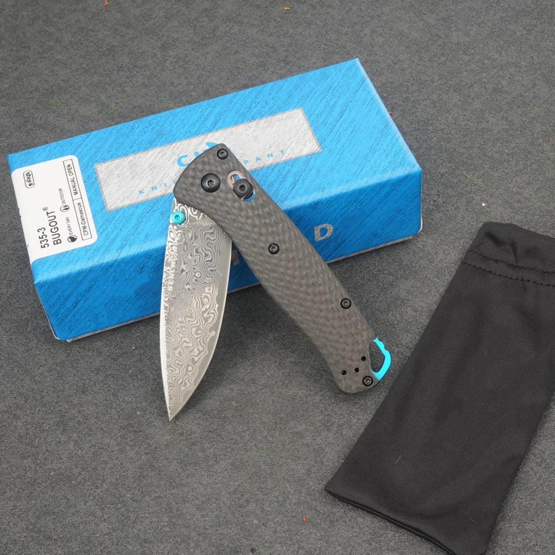 Damascus Folding Knife