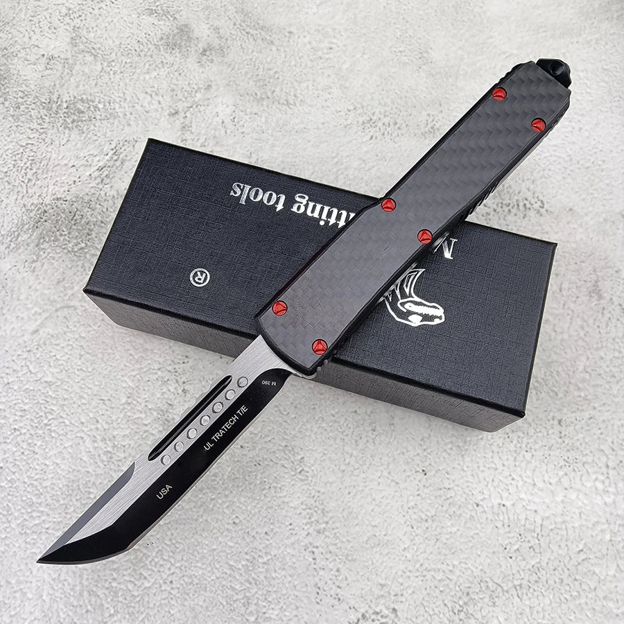 Carbon D2 OTF Knife