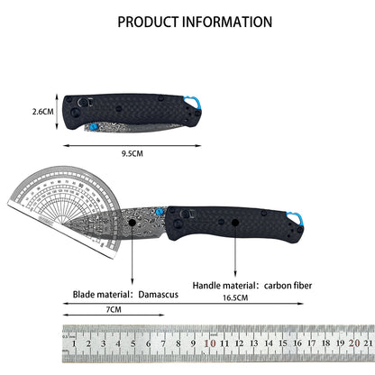 Damascus Folding Knife