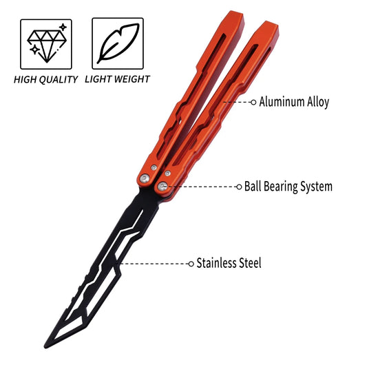 Black Orange Butterfly Trainer