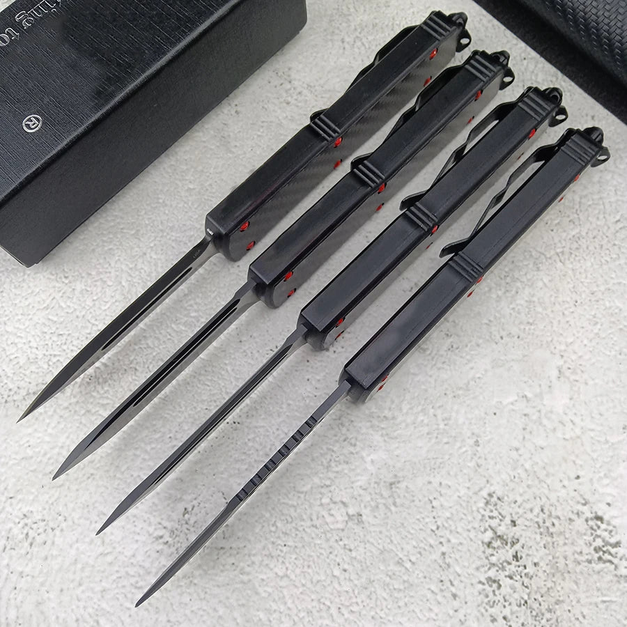 Carbon D2 OTF Knife