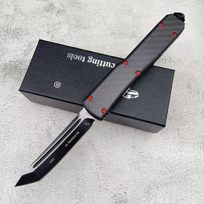 Carbon D2 OTF Knife